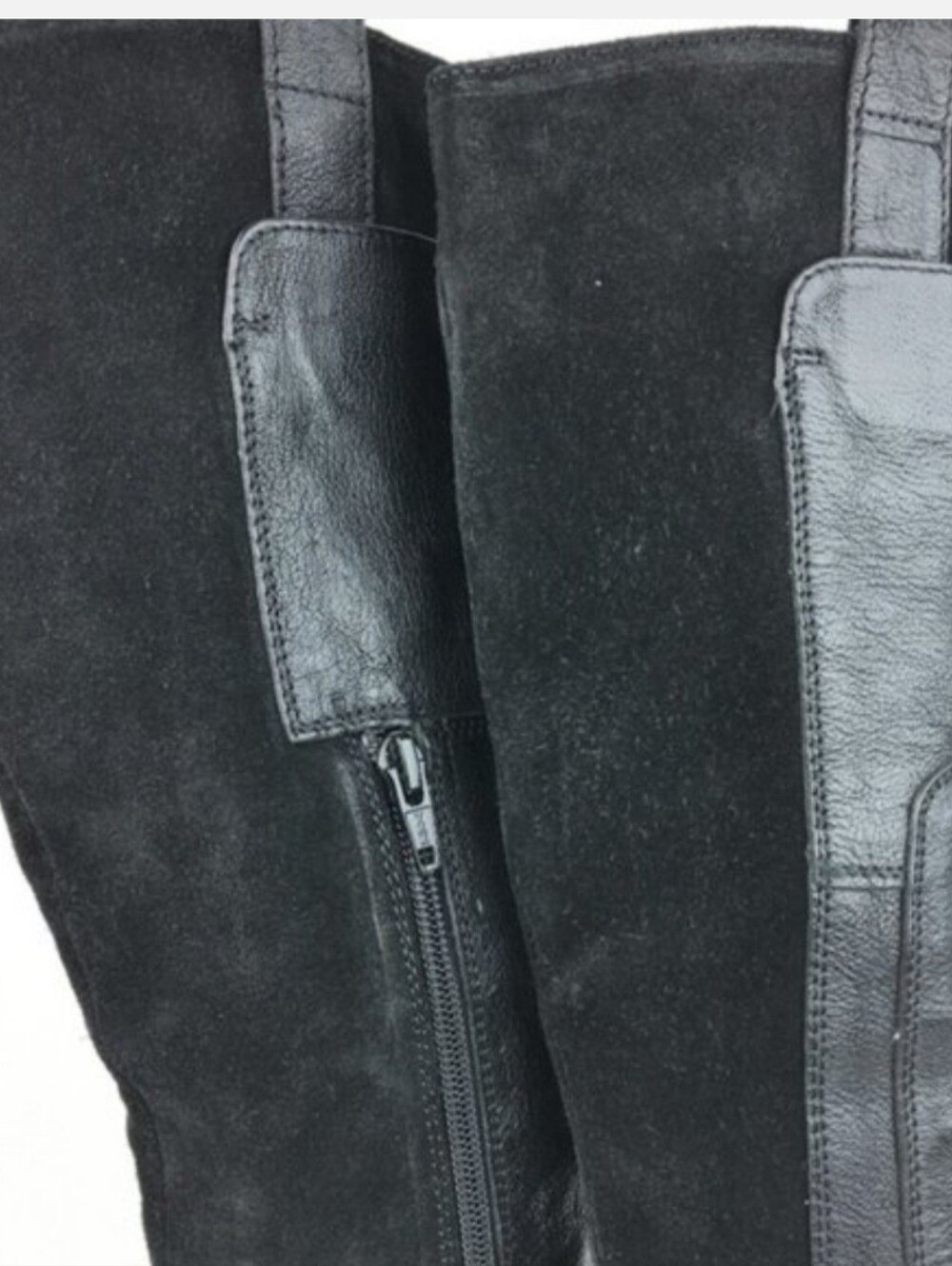 MIA Corey Leather Knee High Pull On Riding Boots - Picture 5 of 6